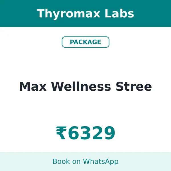 Max Wellness Stree – ₹6329 at Thyromax Labs