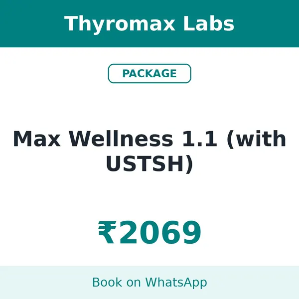 Max Wellness 1.1 (with USTSH) – ₹2069 at Thyromax Labs