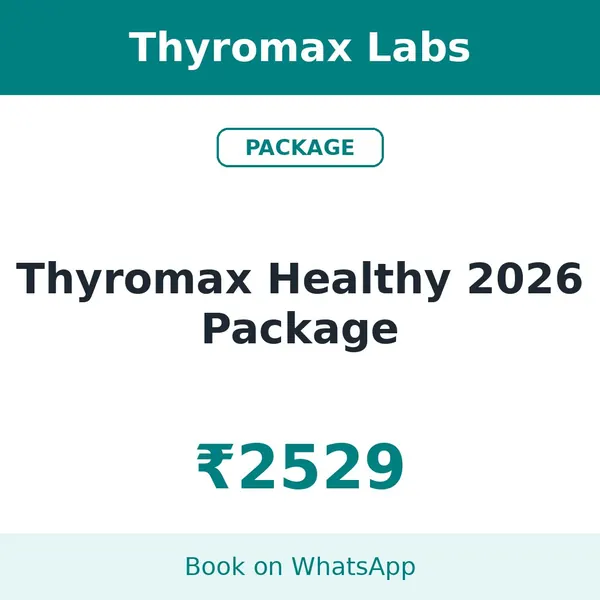 Thyromax Healthy 2026 Package – ₹2529 at Thyromax Labs