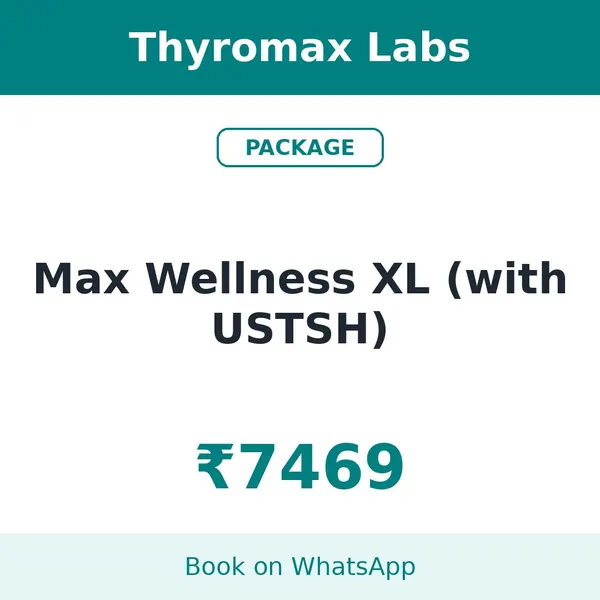 Max Wellness XL (with USTSH) – ₹7469 at Thyromax Labs