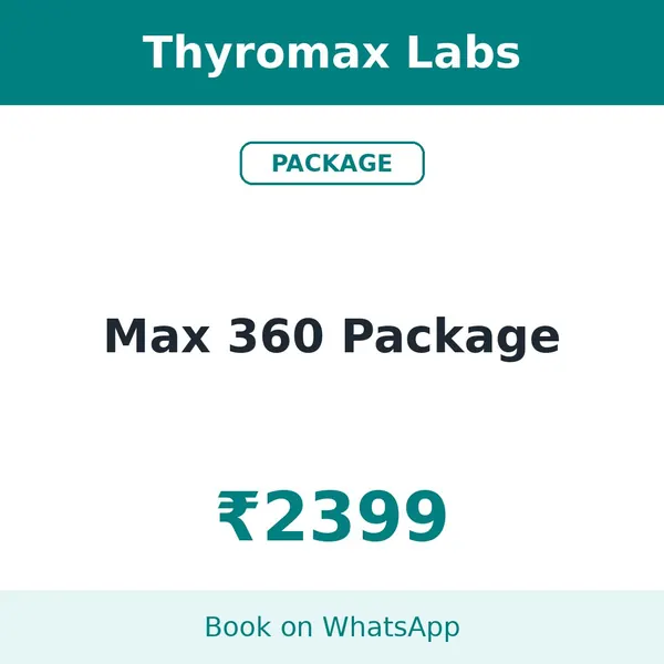 Max 360 Package – ₹2399 at Thyromax Labs