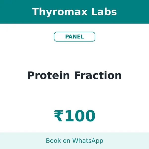 Protein Fraction – ₹100 at Thyromax Labs