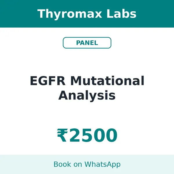 EGFR Mutational Analysis – ₹2500 at Thyromax Labs